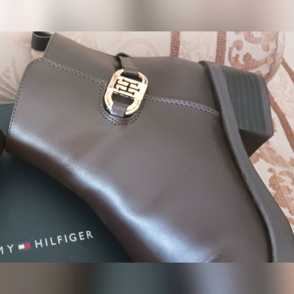 Tommy Hilfiger Imiera Boot 8.5 M Brown - Picture 6 of 11